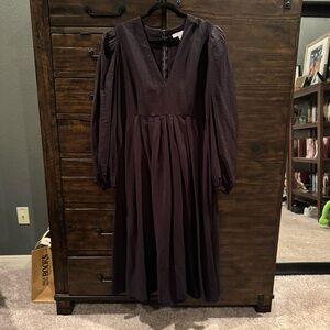Chelsea28 Black Long Sleeve Dress